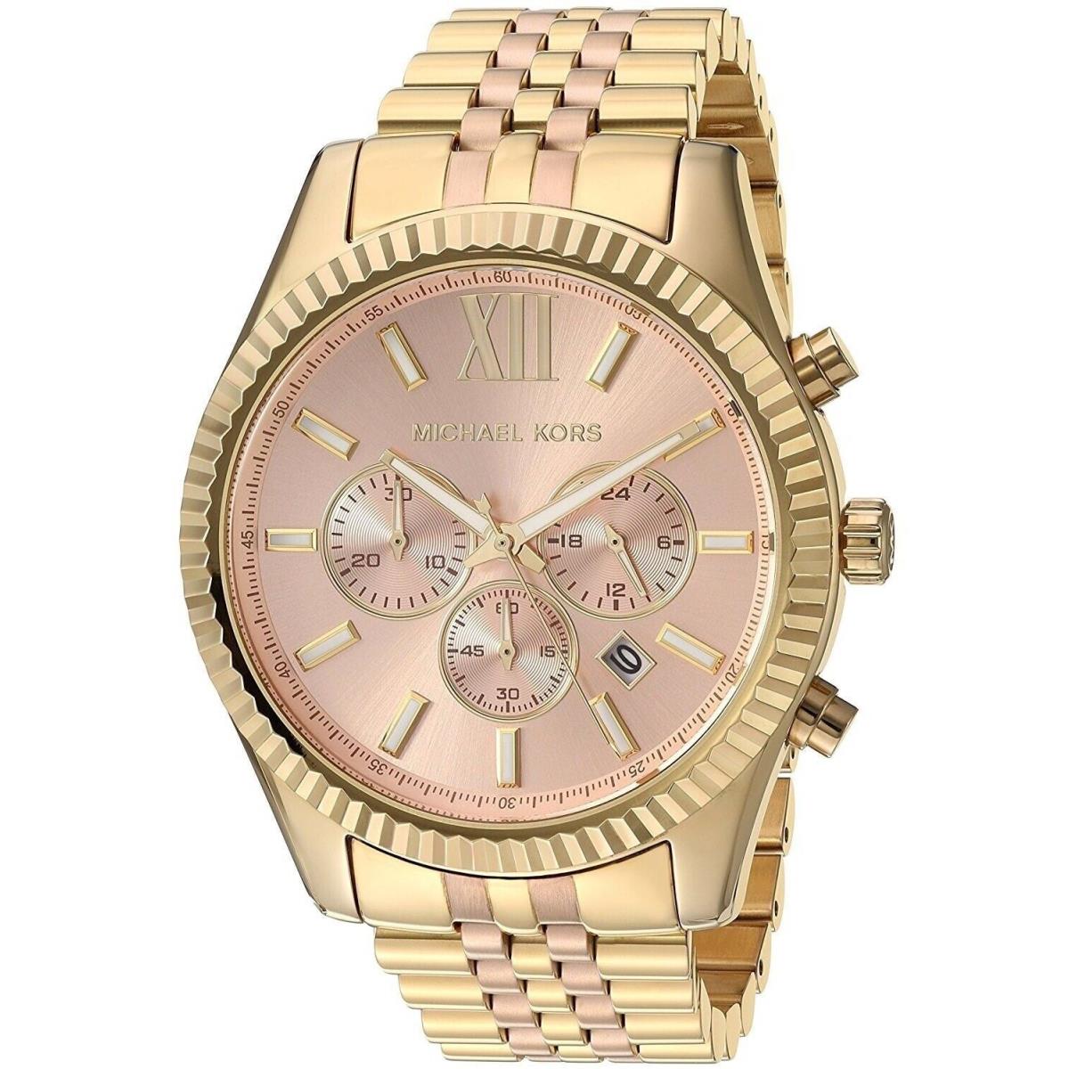 Michael Kors Women`s MK6473 `lexington` Chronograph Two-tone Stainless