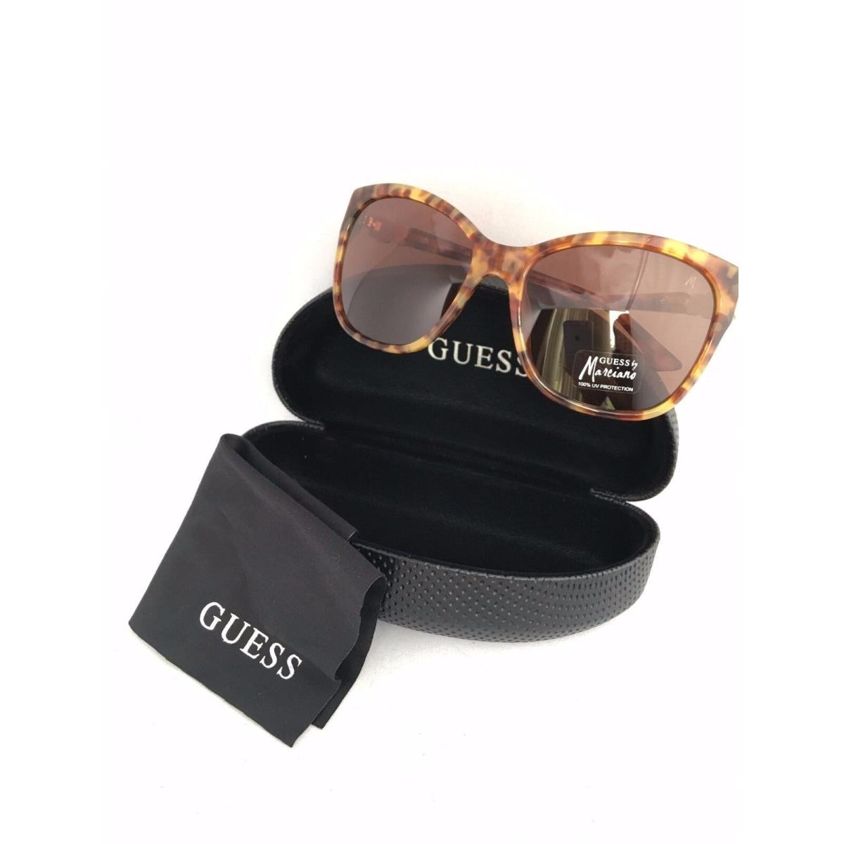 Guess by Marciano Sunglasses GU 651 Light Tortoise HNY-1 58m