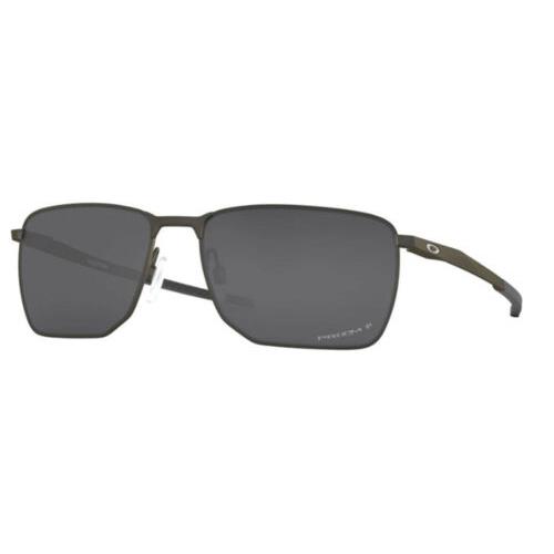 Oakley Ejector Carbon/prizm Black Polarized 58 mm Sunglasses OO4142 03 58 - Frame: Black, Lens: Black