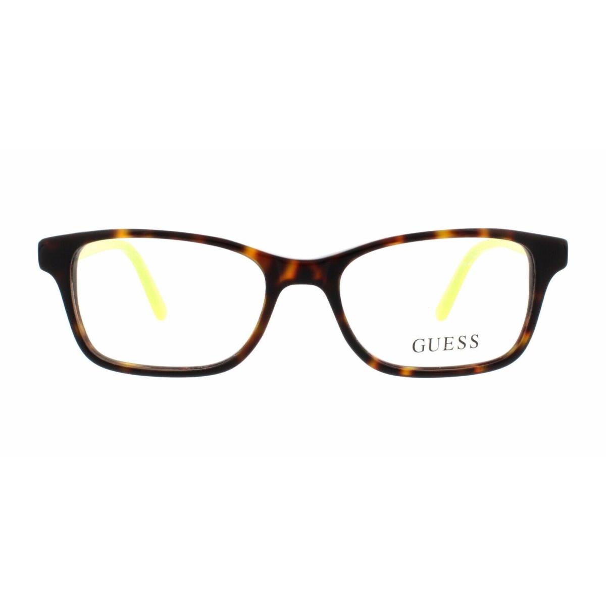 Guess GU 9131 Tortoise/yellow 056 Plastic Eyeglasses Frame 49-16-135 RX - Tortoise/Yellow 056, Frame: , Lens: