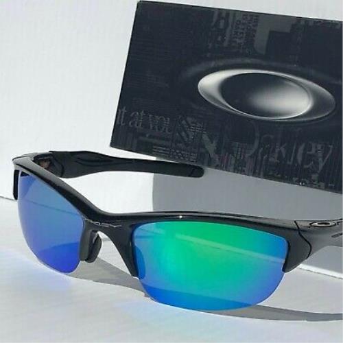 Oakley sunglasses Half Jacket - Black Frame, Green Lens 9