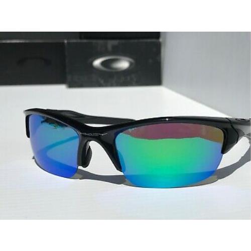 Oakley sunglasses Half Jacket - Black Frame, Green Lens 6