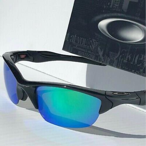 Oakley sunglasses Half Jacket - Black Frame, Green Lens 10