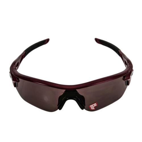 Oakley Women`s Sunglasses Radarlock Edge Clear Grey Lens Plastic Frame OO9183-03