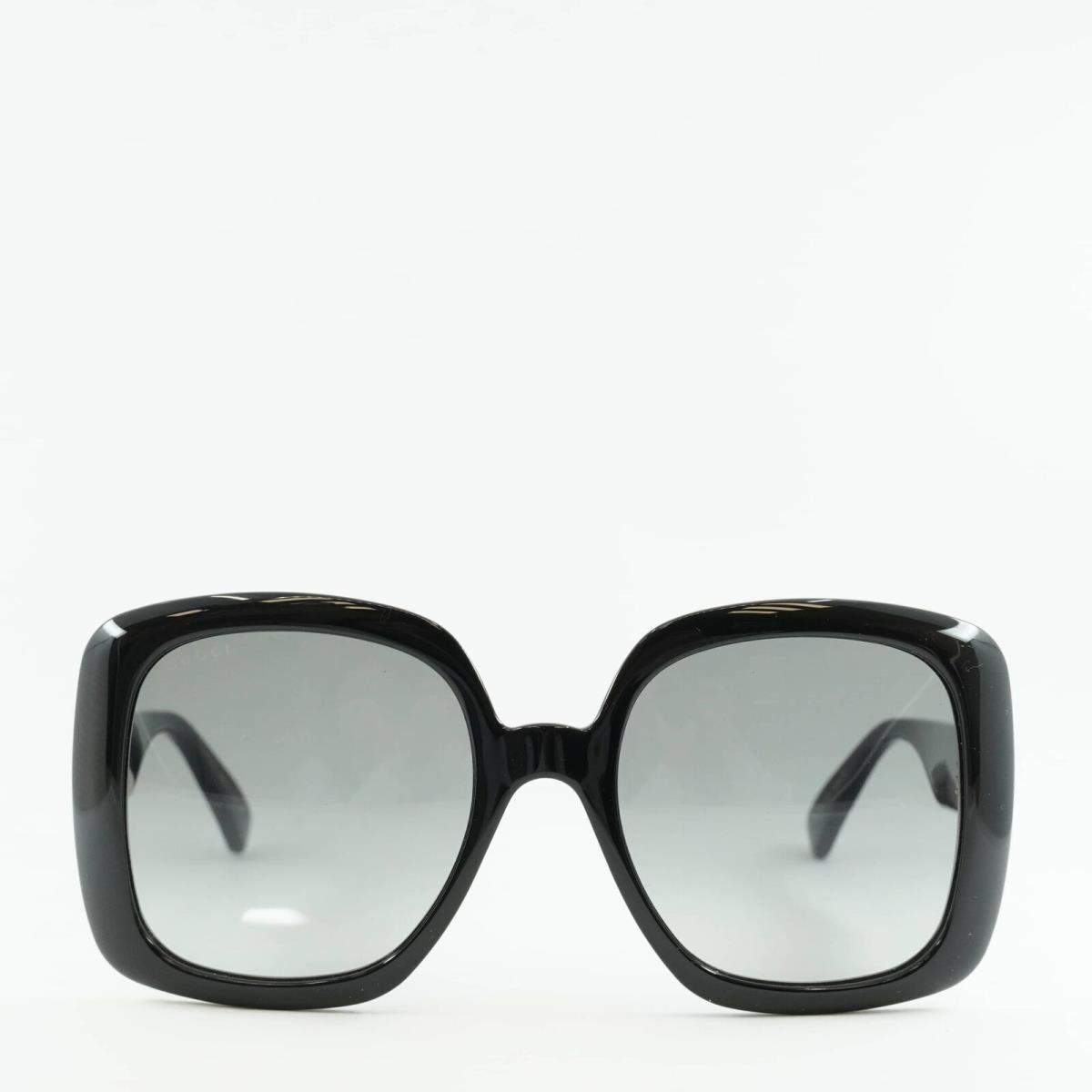 Gucci GG0713S 001 Black/grey 55-21-140 Sunglasses - Frame: black-grey-gradient, Lens: Grey, Code: 001