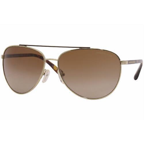 Michael Kors San-jose MK1054 101413 Sunglasses Pale Gold/brown Gradient Lenses