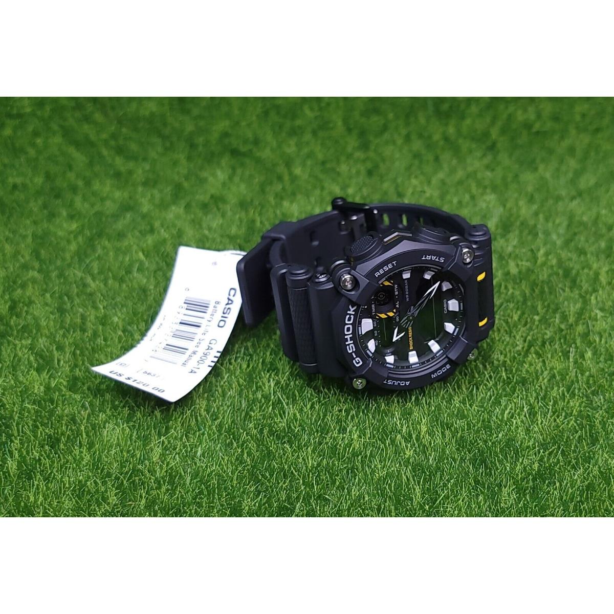 Casio Men`s G-shock Digital Analog Military Style Black Men`s Watch - GA900-1A