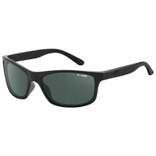 Arnette Pipe Sunglasses AN4192 2276/81 Fuzzy Black Frame w/ Grey Polarized Lens