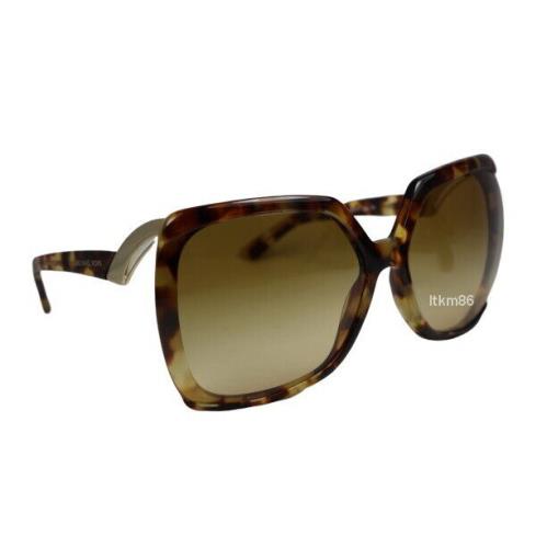 Michael Kors Monaco MK2088-30282L Spotty Tort / Brown Amber Gradient Sunglasses
