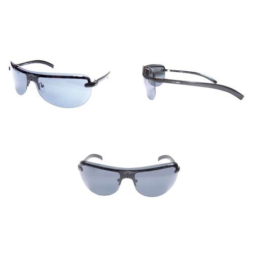 Arnette Saturn Italian Sunglasses 3031W 501/87 Black with Grey Lens