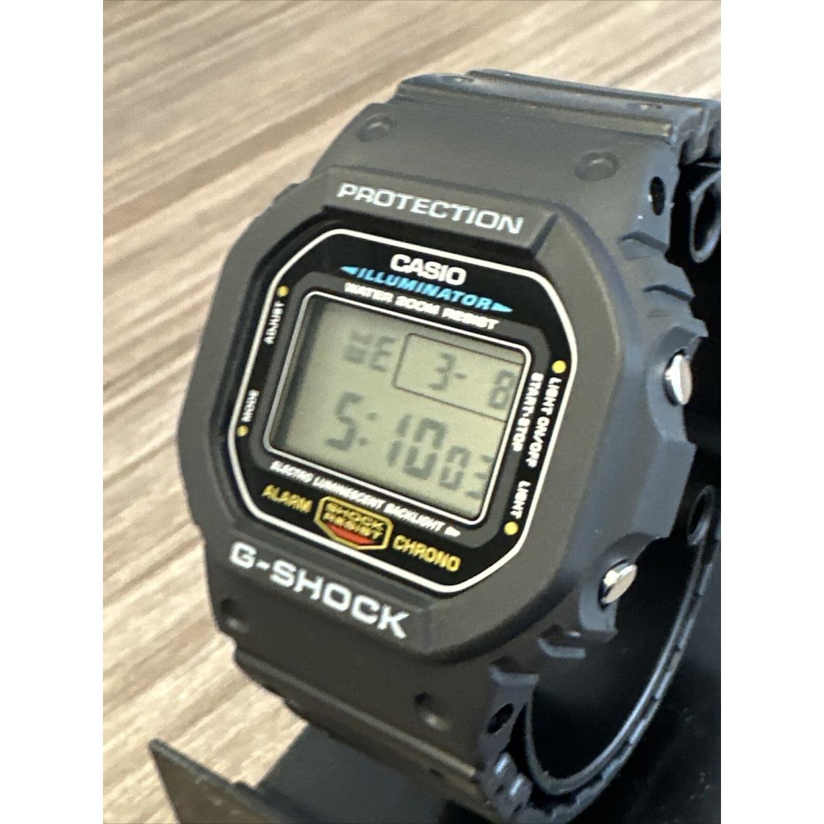 Casio G-shock DW-5600E-1V Digital Mens Watch 200M WR DW-5600E