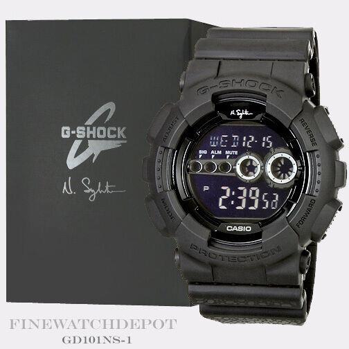 Casio G-shock Men`s Nigel Sylvester Digital Watch GD101NS-1 Lmt