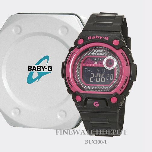 Casio Baby-g Women`s Blx Series Tide Graph Digital Watch BLX100-1