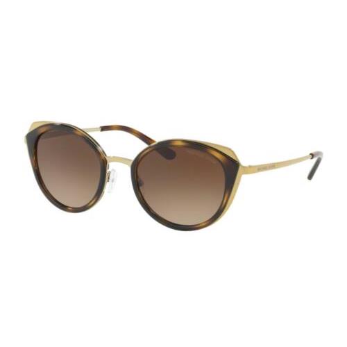 Michael Kors Sunglasses Charleston MK 1029 116813 Gold Tortoise w/ Brown Fade