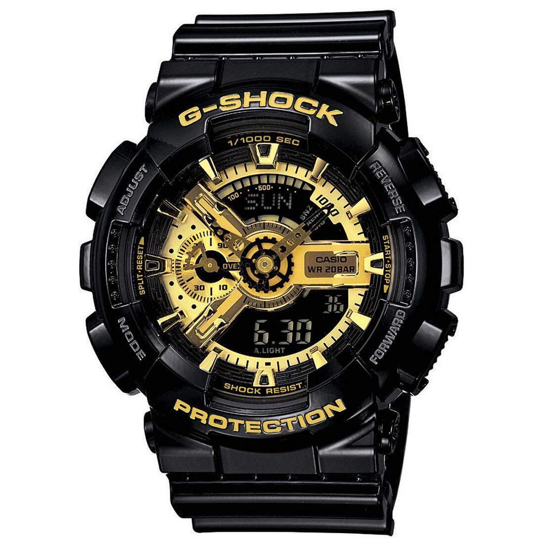 Casio G-shock X-large Skeleton Gold Dial GA110GB-1