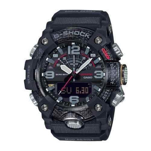 Casio - Men`s G-shock Mudmaster Triple-sensor Analog-digital Watch GG-B100-1ACR