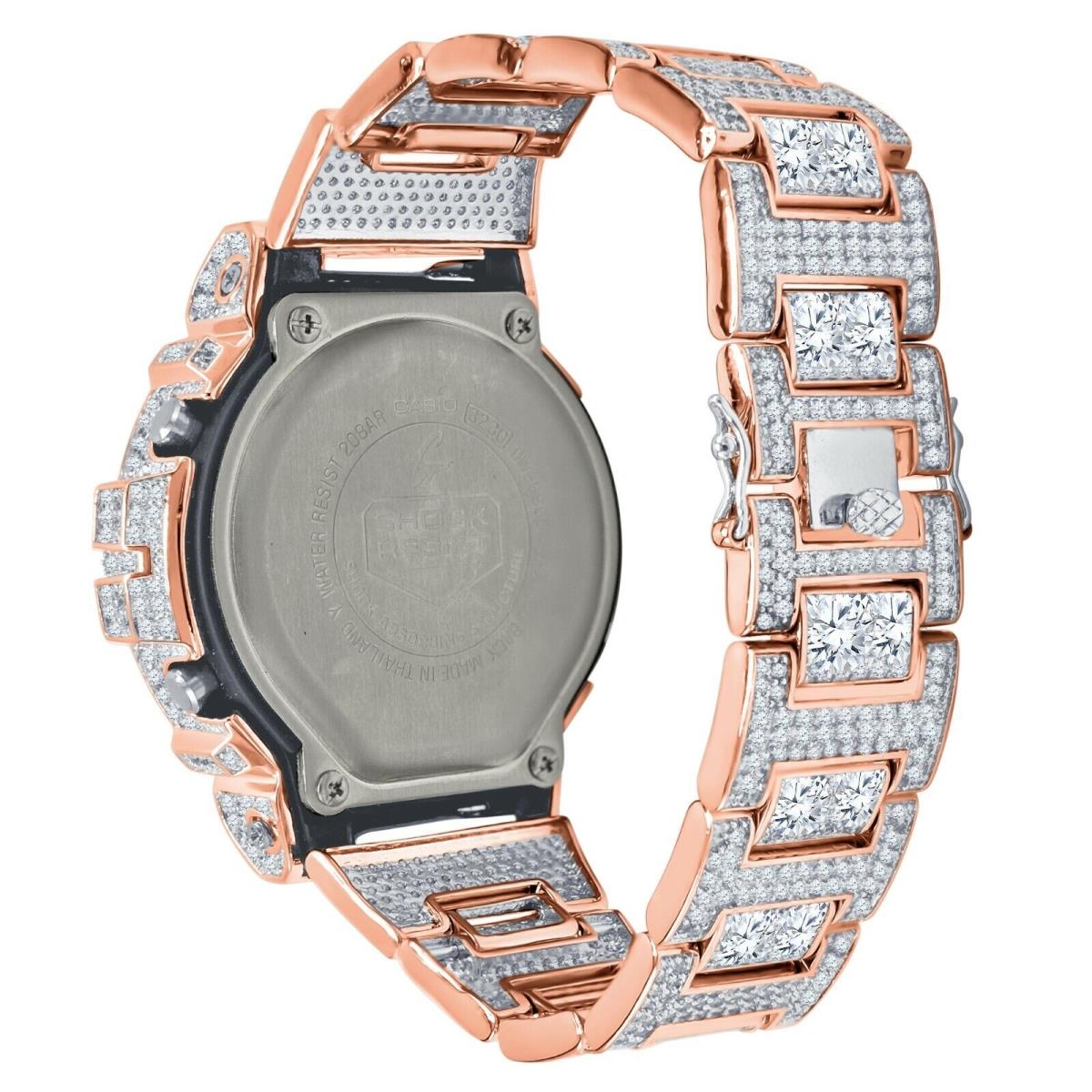 Casio jewelry  - Gold , Rose Gold Dial, Rose Gold, White Band