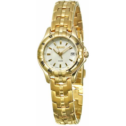 Seiko Women`s SXDA30 Dress Gold-tone Bracelet Watch