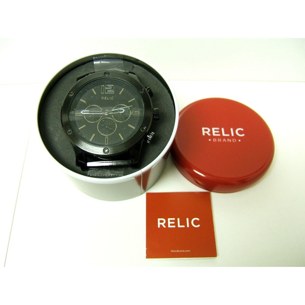 Relic chronograph watch hot sale