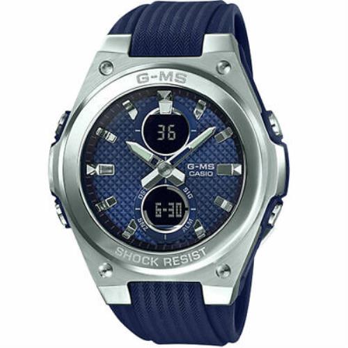 Casio Baby-g G-ms MSGC100-2A Blue Analog-digital Shock Resist 100m Ladies Watch