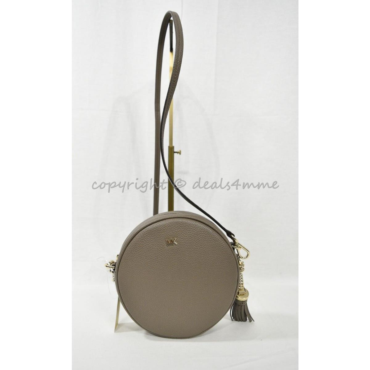 Michael kors pebbled hot sale leather canteen crossbody