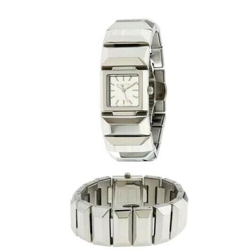 Michael Kors Polished Silver Tone Stainless Steel Bracelet Watch MK3164