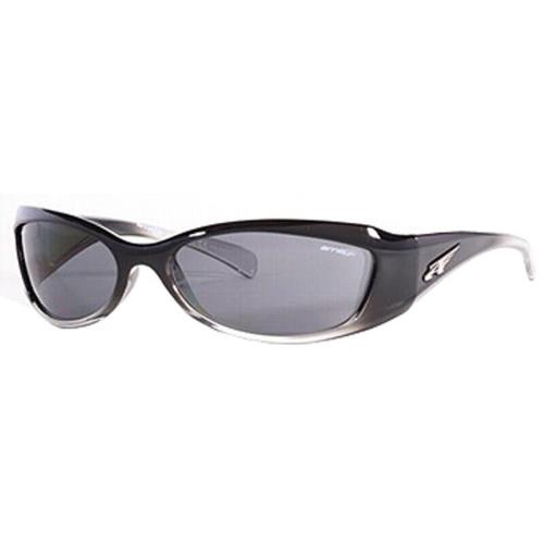 Arnette Limelight Sunglasses 4070 326/81 Black/clear Fade w/ Polarized Grey Lens