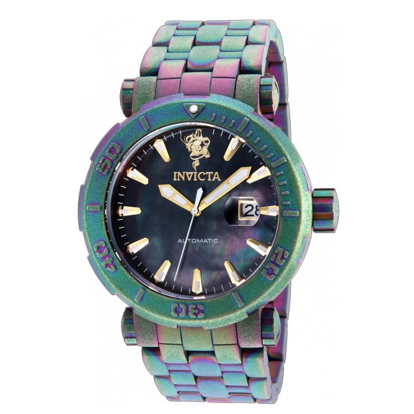 Invicta Sea Base Automatic Men`s 48mm Limited Ed Mother of Pearl Watch 26629