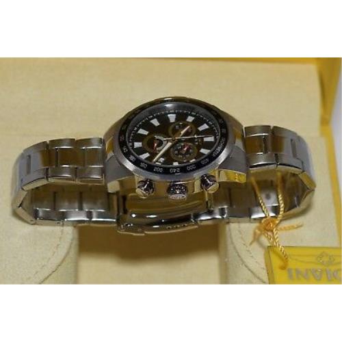 Invicta watch Specialty - Dial: Black, Band: Black