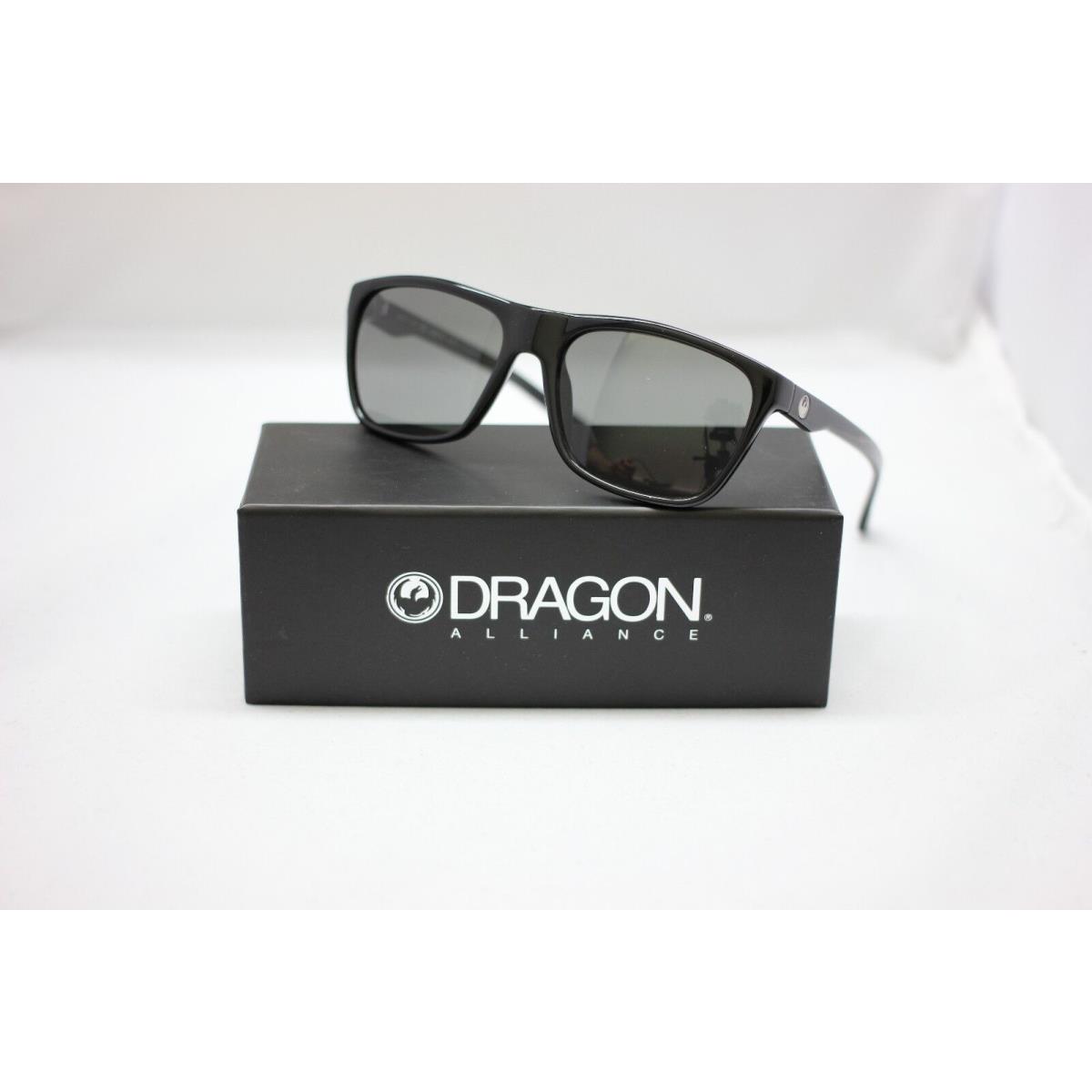 Dragon Carry ON Sunglasses Jet Black w/ Gray Lens 26259-001