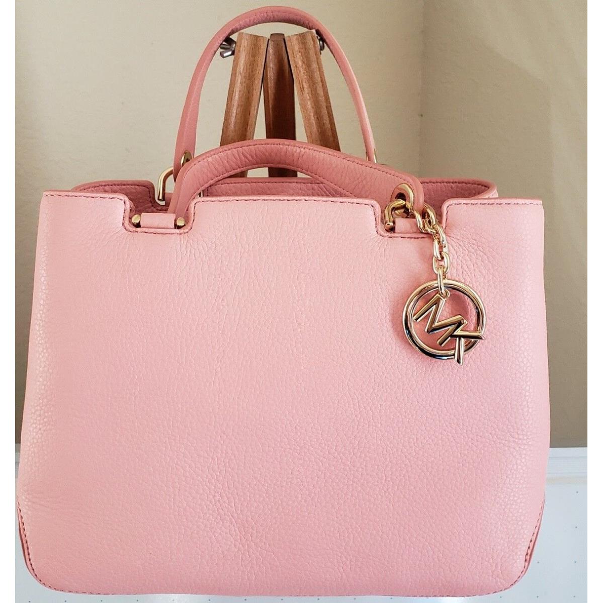 Michael Kors Annabelle Medium Leather Tote Shoulder Bag Purse Pale Pink - Michael  Kors bag - 190049134573 | Fash Brands
