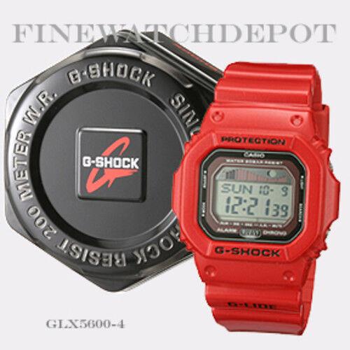 Casio G-shock Men`s G-lide Red Digital Watch GLX5600-4