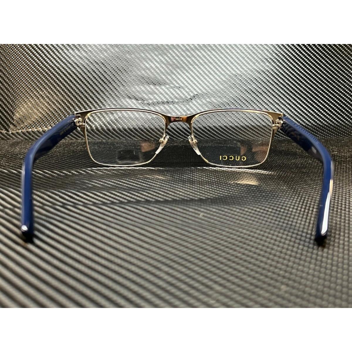 gucci eyeglasses blue frame