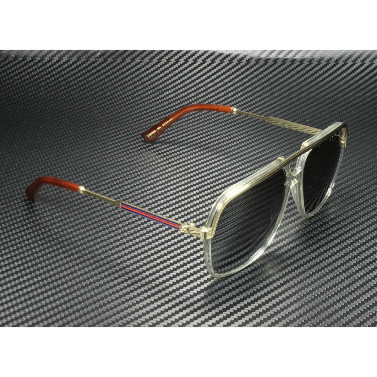 Gucci GG0200S 004 Brown Square Unisex Sunglasses 57mm - Gucci sunglasses -  889652093482 | Fash Brands