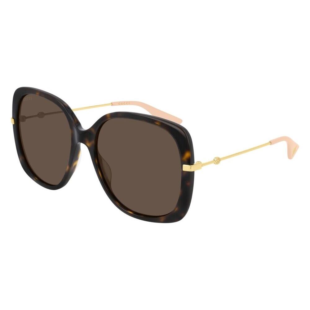 Gucci Logo GG 0511S Sunglasses 003 Havana