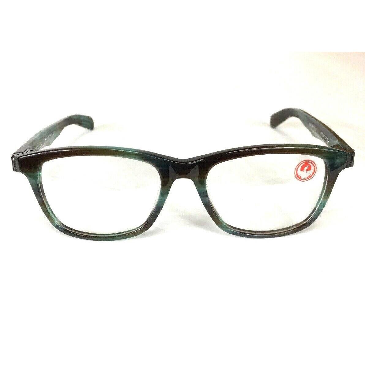 Dragon Ruelland RX Eyeglasses Frame DR143 071 Teal Brown 52-18-145
