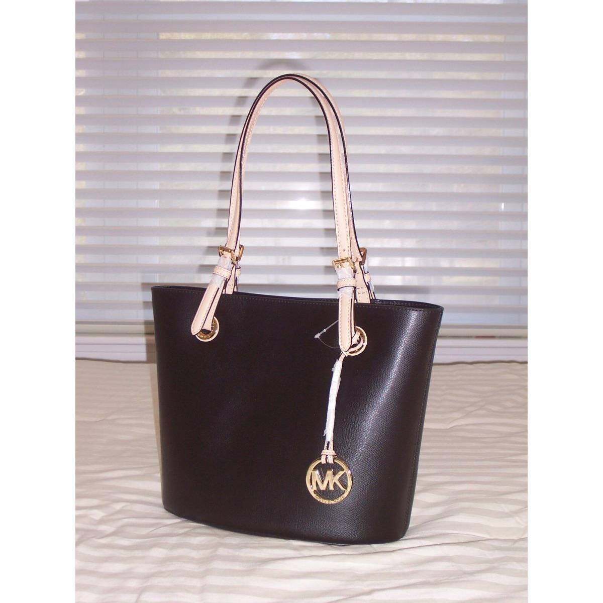 Michael Kors Medium Tote Bag Leather Black 38H5XTTT2L