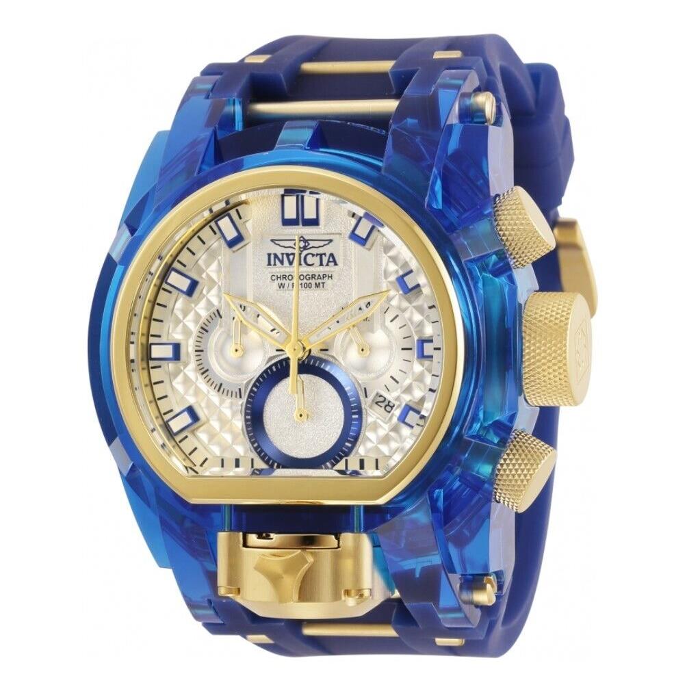 Invicta Bolt Zeus Magnum Men`s 52mm Anatomic Dual Dial Chronograph Watch 29998