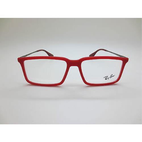 Ray-ban Ray Ban RB 7043 5468 Matte Red 52mm RX Eyeglasses