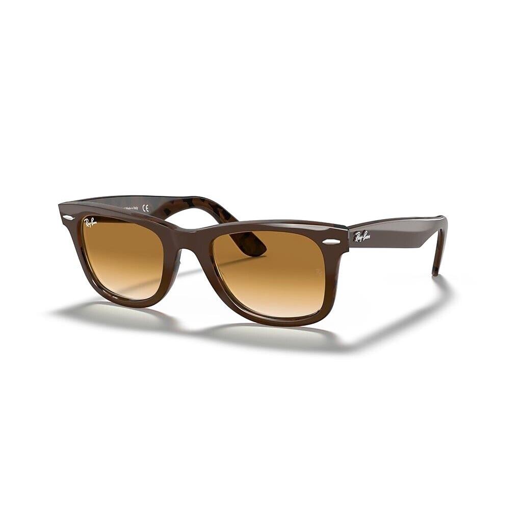 Ray Ban Sunglasses Wayfarer RB2140 127651 50-22 Polished Brown Gradient