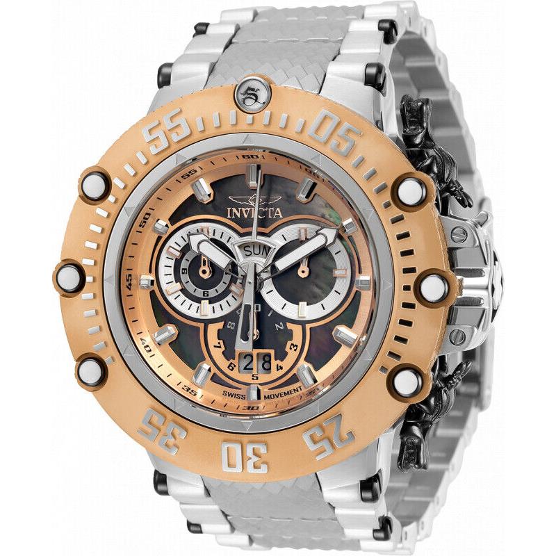 Invicta Men`s Subaqua Noma Vii 52mm Quartz Chronograph SS Bracelet Watch 32122