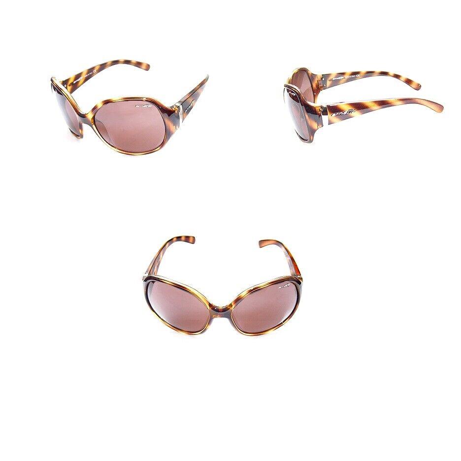 Arnette Mistress Italian Sunglasses 4107 438/73 Oblique Stripe w/ Brown Lens