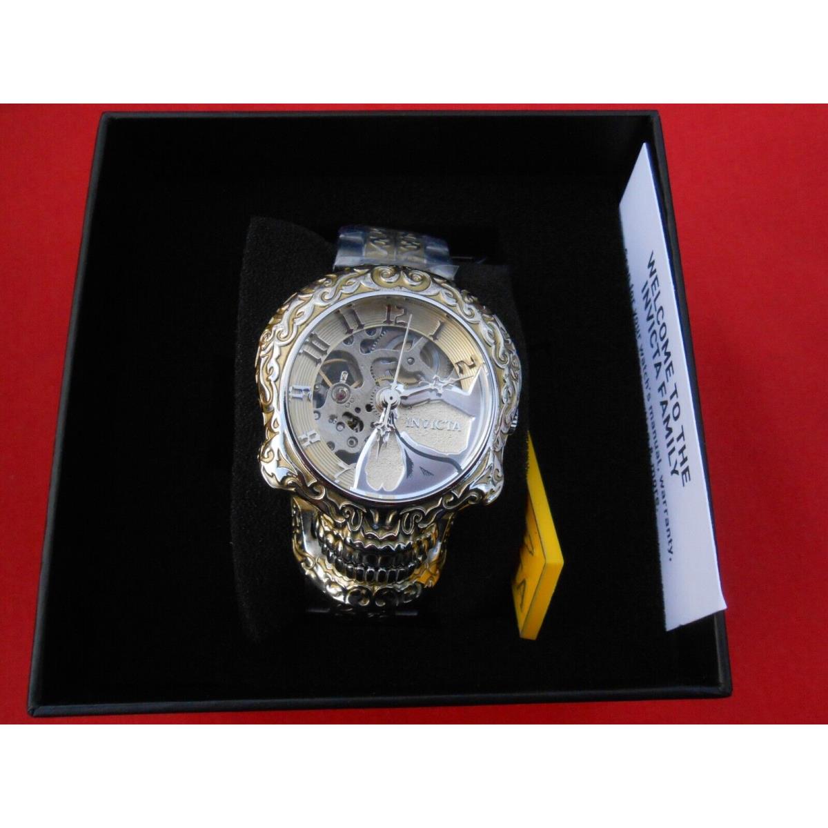 Invicta Artist Automatic Women`s Watch - 43mm Steel Gold 42297