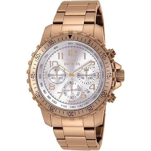 Invicta Specialty Pilot Chronograph Silver Dial Unisex Quartz Watch 11368