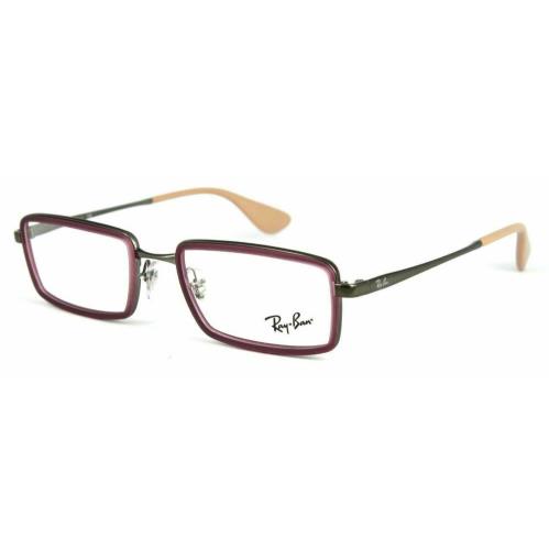 Ray Ban Eyeglasses RB6337M 2857 Burgundy Frames Rx-able 53mm