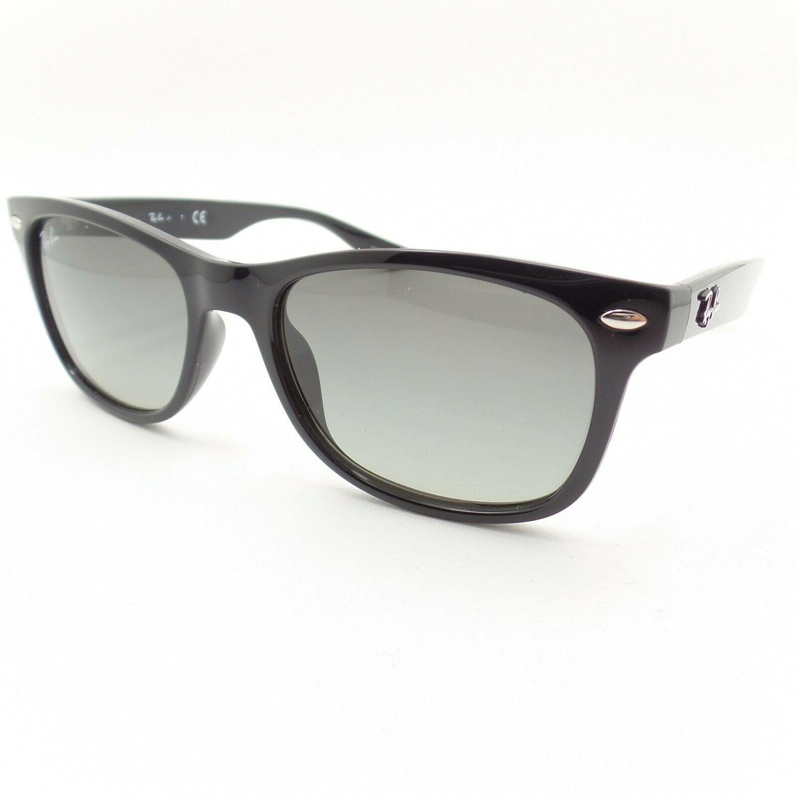Ray-ban Ray Ban 9052 Kids Wayfarer 100/11 48mm Shiny Black Sunglasses ...