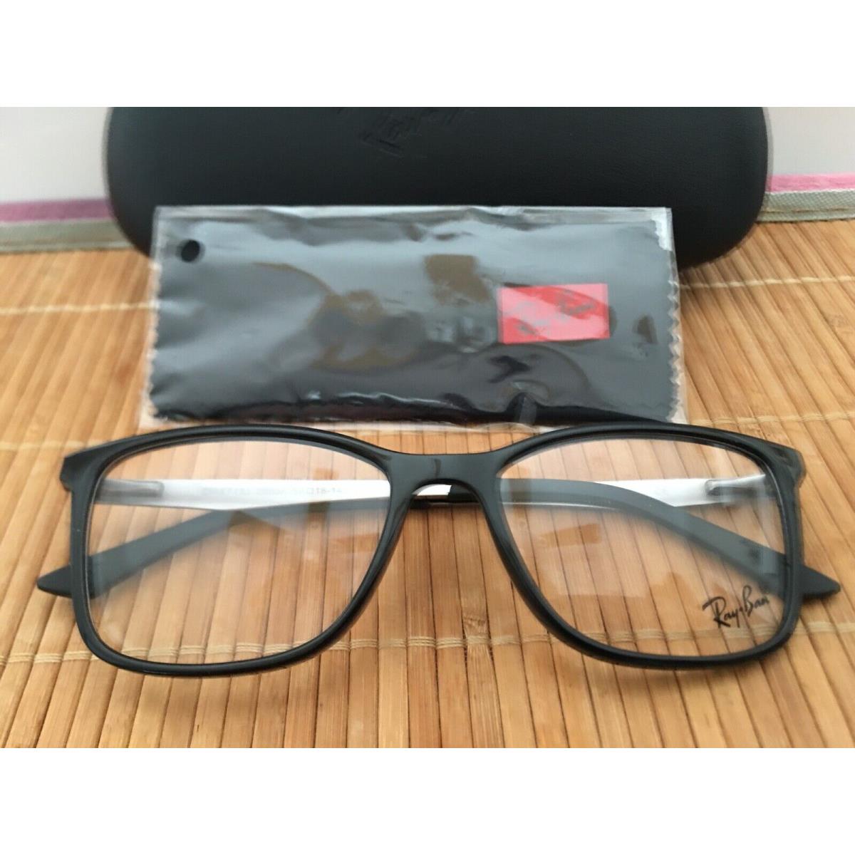 Ray-ban RB7133 2000A Black Eyeglass Frames Size 52mm Rx