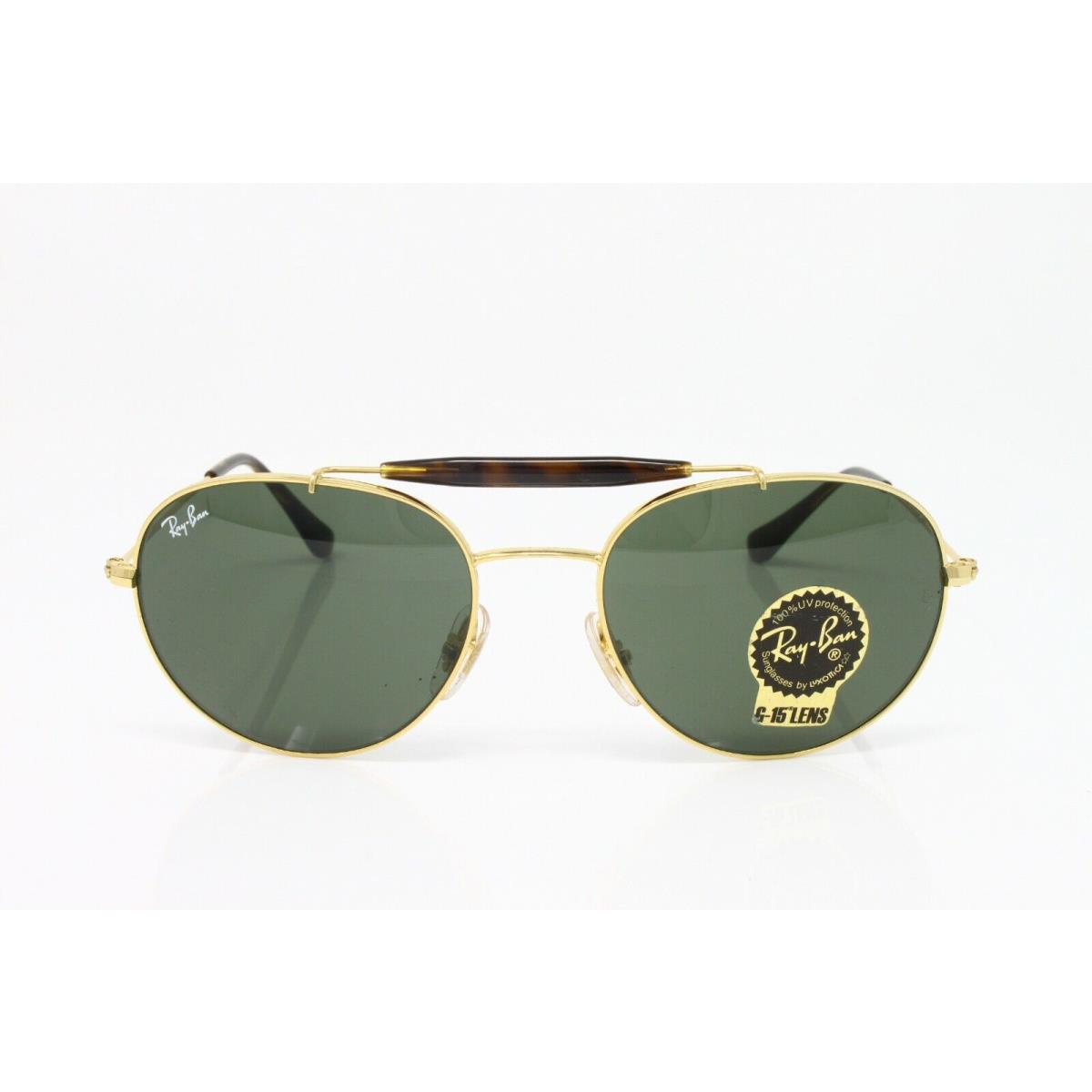 Ray-Ban sunglasses  - Gold Frame, Green Lens 0
