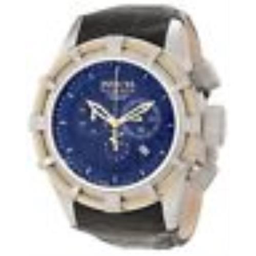 Swiss Made Invicta 11045 Reserve Bolt Chronograph Two-tone Blue Dial Men`s Watch