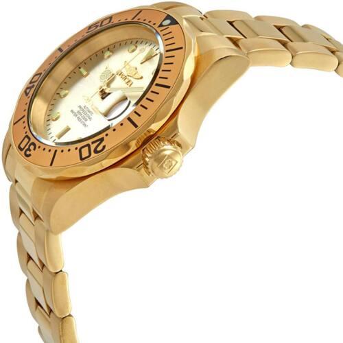 Invicta watch  - Champagne , Champagne Dial, Gold Band